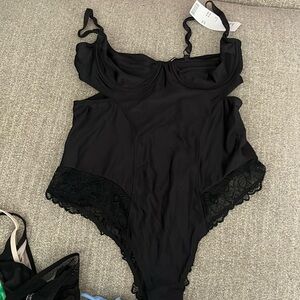 Never worn lingerie onesie